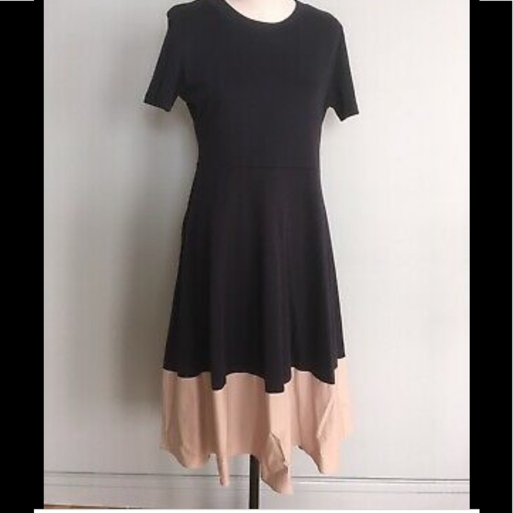COS knit dress with contrast hem